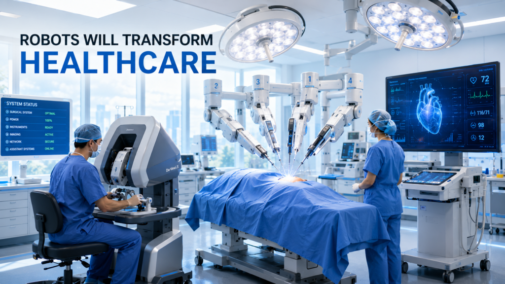 Robots Will Transform Healthcare